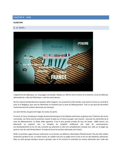 1944 - La seconde guerre mondiale