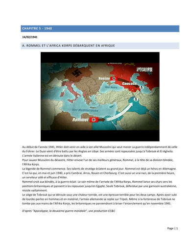 1941 - La seconde guerre mondiale