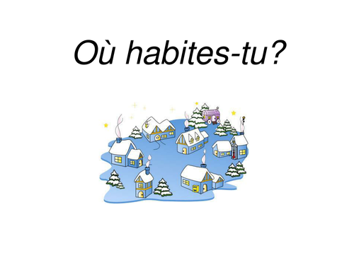 Où habites-tu?