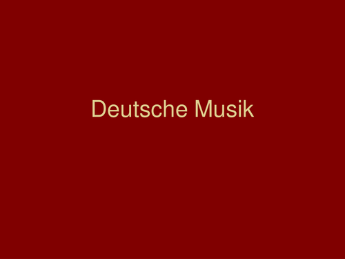 Musik