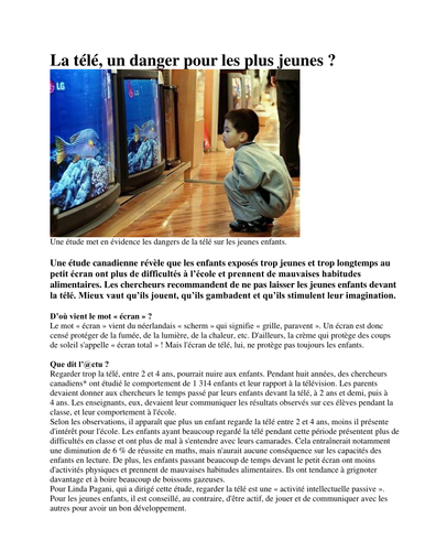 Children & TV