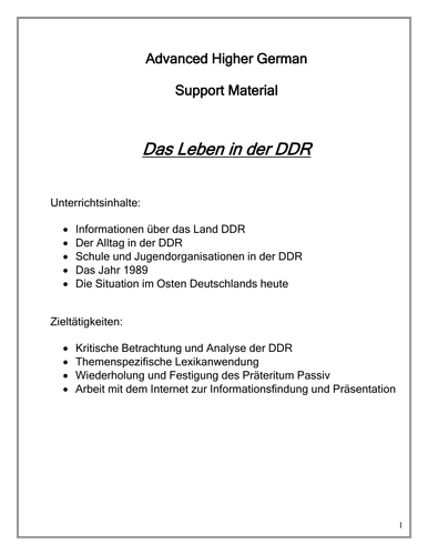 Das Leben in der DDR (reviewed edition)