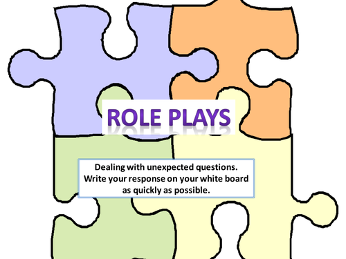 Spanish role plays