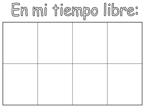 Qué haces en tu tiempo libre?