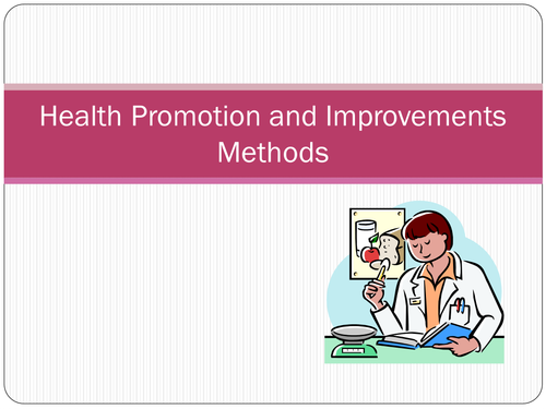 Health Promotion PowerPoint