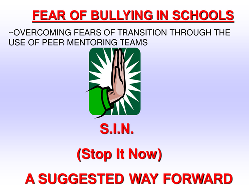 Using Peer support to assist with transition