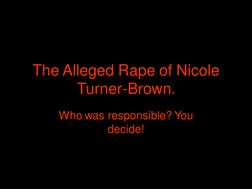 Respect and Responsibility: Rape