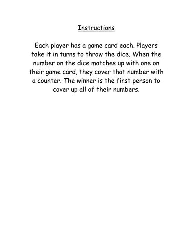 Number Game