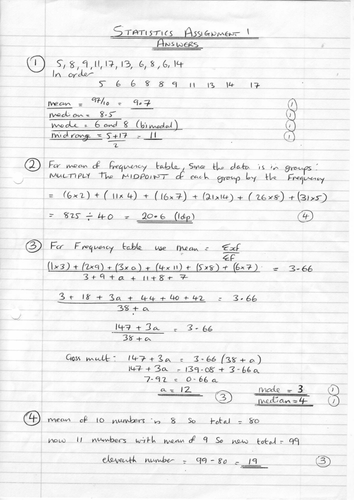 Assignment Sheet