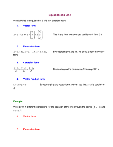 Vectors