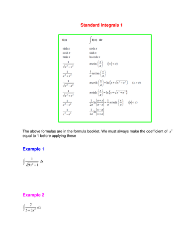 Hyperbolic functions