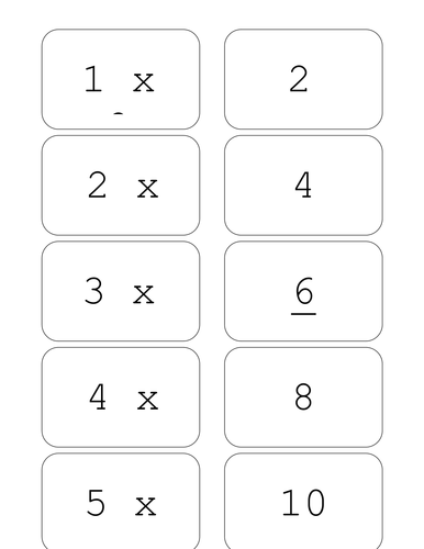 Multiplication Snap