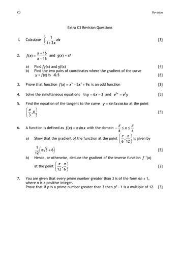 derivatives-of-function-maths-questions