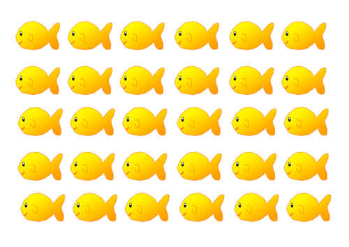 Fishing Bowl Counting Set