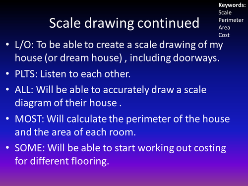 Area of Compound Shapes - Floorplan