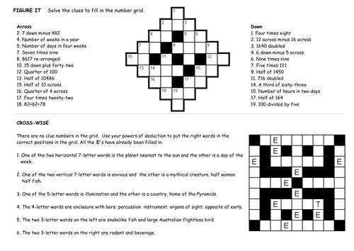 puzzle pages