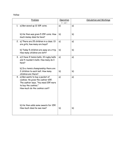 Multi-step Problem Scaffold- differentiated