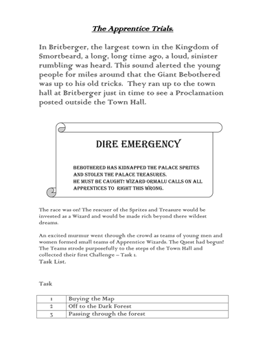 The Wizard Apprentice Trials