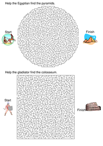 Mazes | Teaching Resources