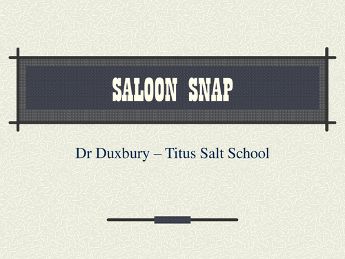 Saloon snap algebra