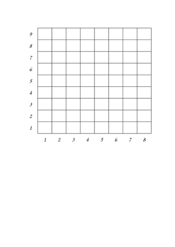 Fractions Grid handout