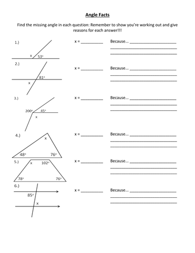 Angle Facts