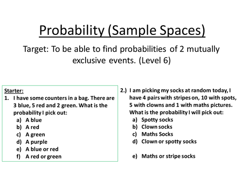 Basic Probability