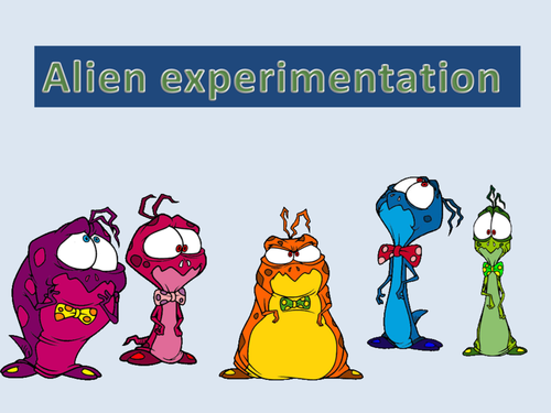 Scatter Graphs with Aliens