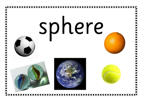 3-dimensional shapes in the environment