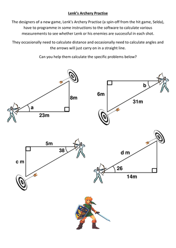 Lenk's Archery Practice - Trigonometry