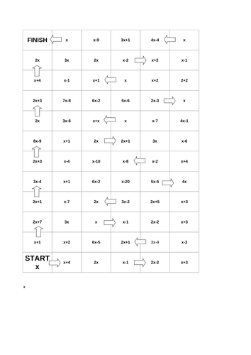 Substitution Snakes and Ladders
