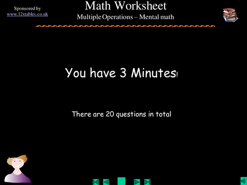 mixed operations test