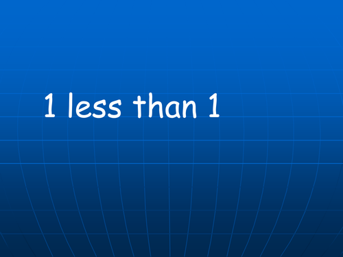 Counting; 1 more; 1 less than