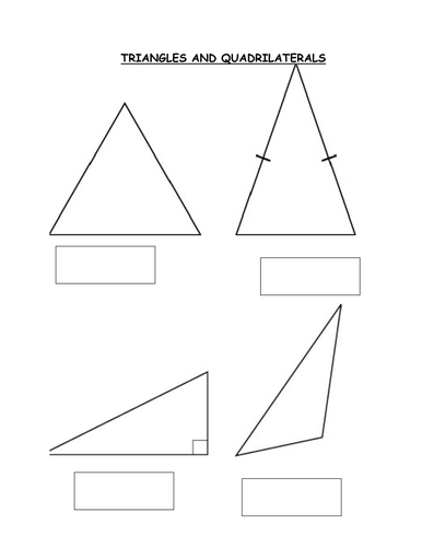 Year 4 or 5 naming triangles by Victoriafalls2k5 - Teaching Resources - TES