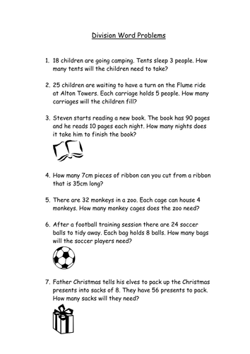 Division Word Problems