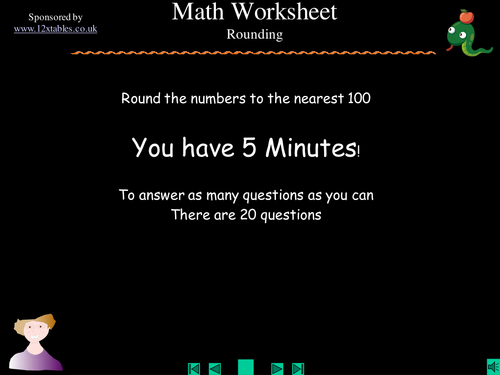 Rounding to nearest 100