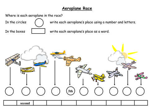 Ordinal Numbers | Teaching Resources