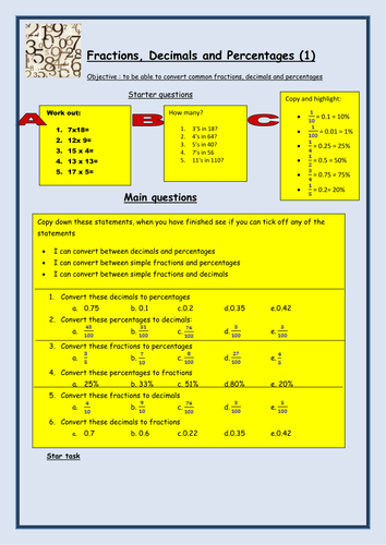 FDP conversion worksheet