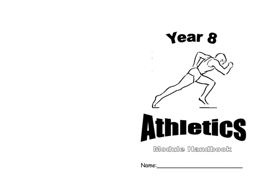 Grade 6-8 Athletics Workbooklet