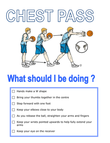 6th Grade Chest Pass Levels Assessment