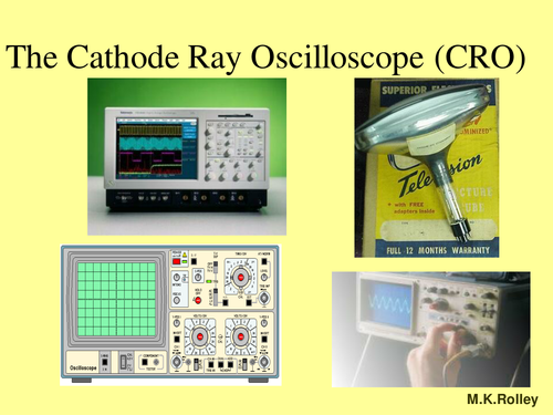 Intro to cathode ray oscilloscope