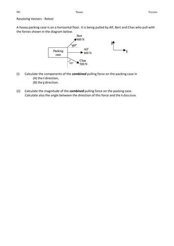 Resolving Forces 2