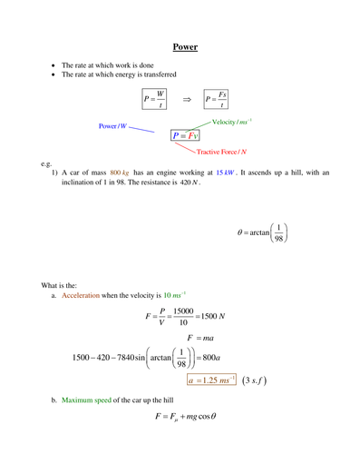 Power Information