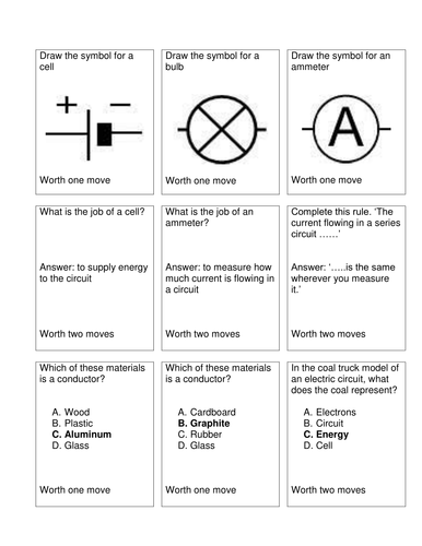 Electrical Circuits Rewiewing Quiz