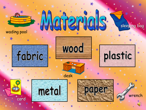 Materials classification - wrap up Quiz