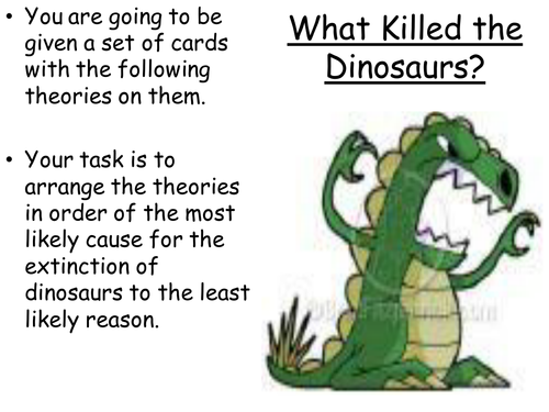 what-killed-the-dinosaurs-teaching-resources