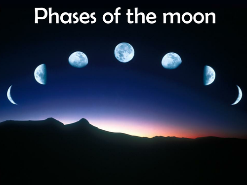Phases of the moon | Teaching Resources
