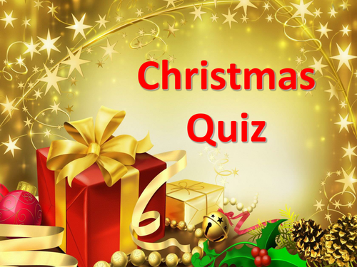 Holiday Quiz | Teaching Resources