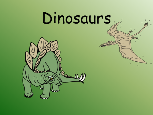 Dinosaurs mesozoic era