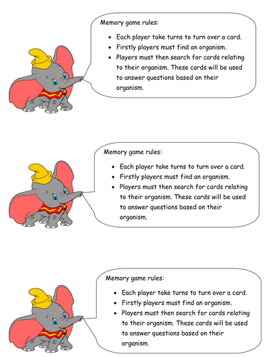 Exchange in other organisms game